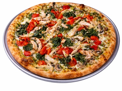 Chicken Pesto Pizza