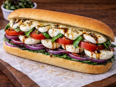 Caprese Hoagie