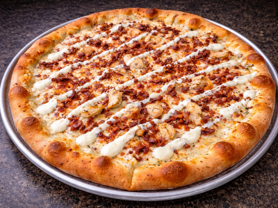 Chicken Bacon Ranch Pizza